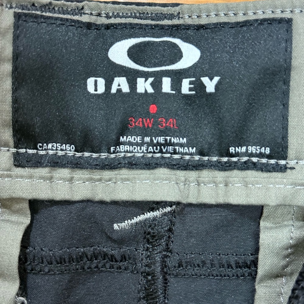 Oakley Men's Black Golf Pants 34 x 34 - Picture 3 of 5